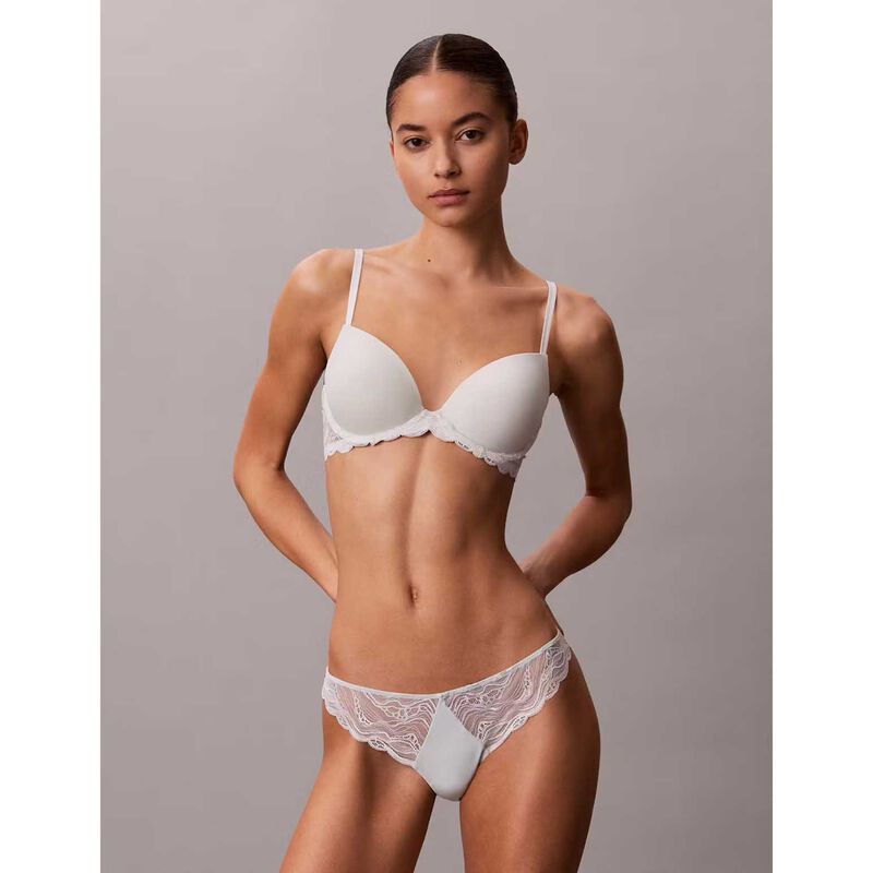Calvin Klein Sensual Stretch Lace Thong image number 2